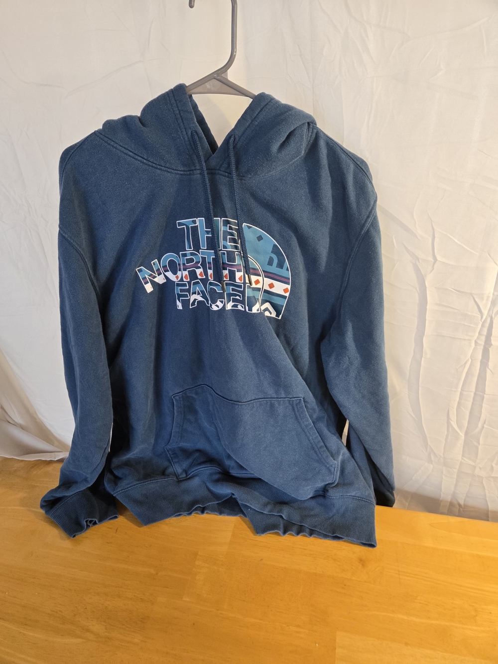 The North Face Men's Navy Logo Hoodie